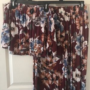Floral Two Piece